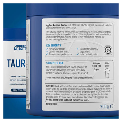 TAURINE APPLIED NUTRITION