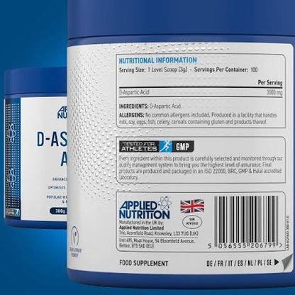D-ASPARTIC ACID APPLIED NUTRITION