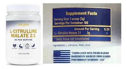 L-CITRULLINE MALATE 2:1 GOLDEN LABS