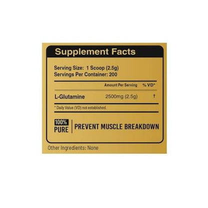 L-GLUTAMINE MICRONIZED LEVEL PRO
