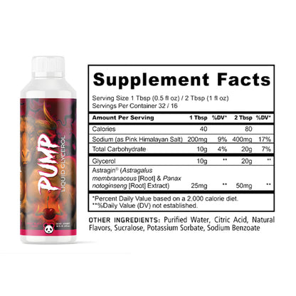 PUMP LIQUID GLYCEROL PANDA SUPPS