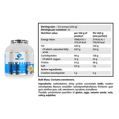 BULK MASS YAVA LABS