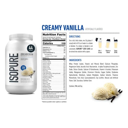 ISOPURE ZERO/LOW CARB PROTEIN