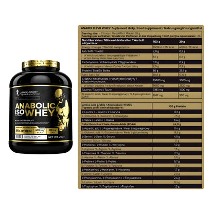 ANABOLIC ISO WHEY KEVIN LEVRONE